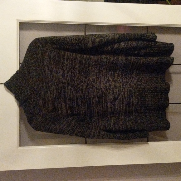 3/$30 Red Paint Cardigan Wrap - Picture 3 of 3